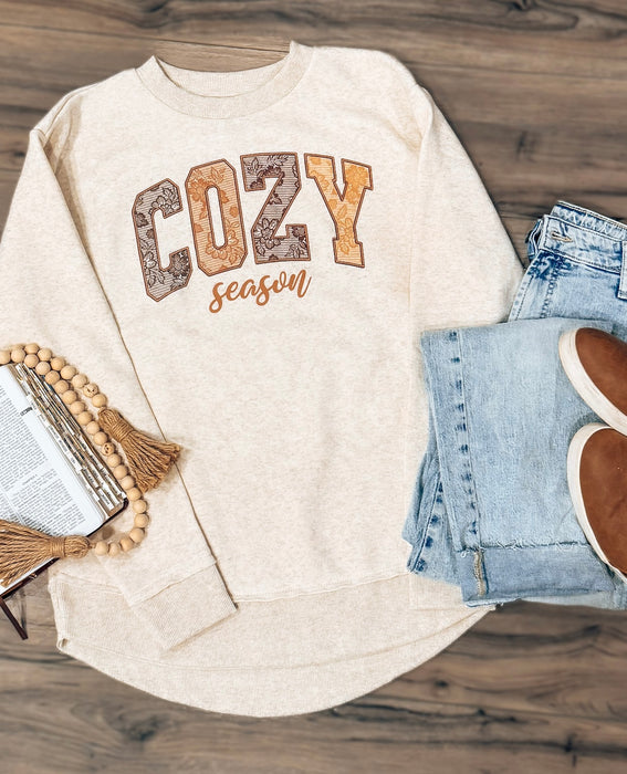 Cozy Season Weekend Fleece Crewneck