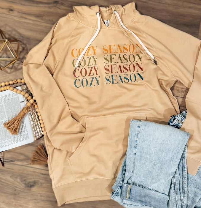 Cozy Season Lightweight Hooded Sweatshirt