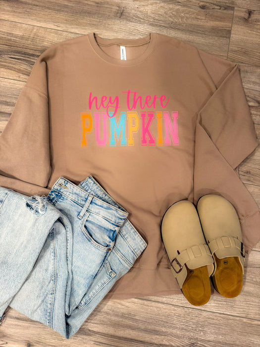 Hey There Pumpkin Fleece Hoodie