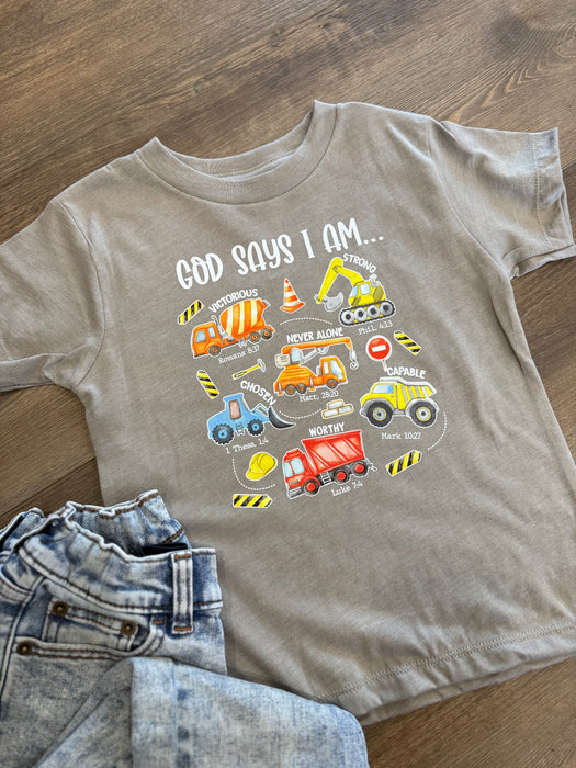 Toddler & Youth | God says I am Tee
