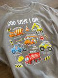 Toddler & Youth | God says I am Tee