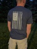 Men's In God We Trust American Flag Tee