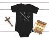 Sign of the Cross Onesie Tee