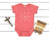 Sign of the Cross Onesie Tee