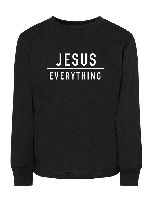 Toddler Long or Short Sleeve Tee | Jesus Over Everything