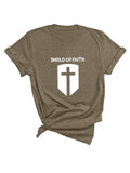 Men's Shield of Faith Badge Tee