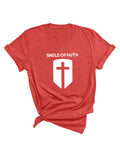 Men's Shield of Faith Badge Tee