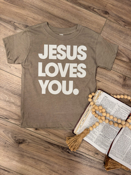 Toddler & Youth | Jesus Loves You Tee