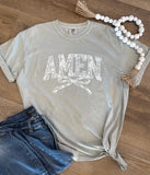 AMEN Faux Lace Tee