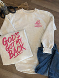 Gods Got My Back Fleece Crewneck