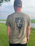military-green-shirt-back-with-jesus-face-on-flag