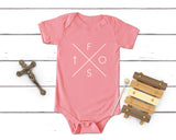 Sign of the Cross Onesie Tee