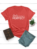 God's Timing is Perfect Tee