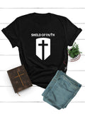 Women's Shield of Faith Badge Tee